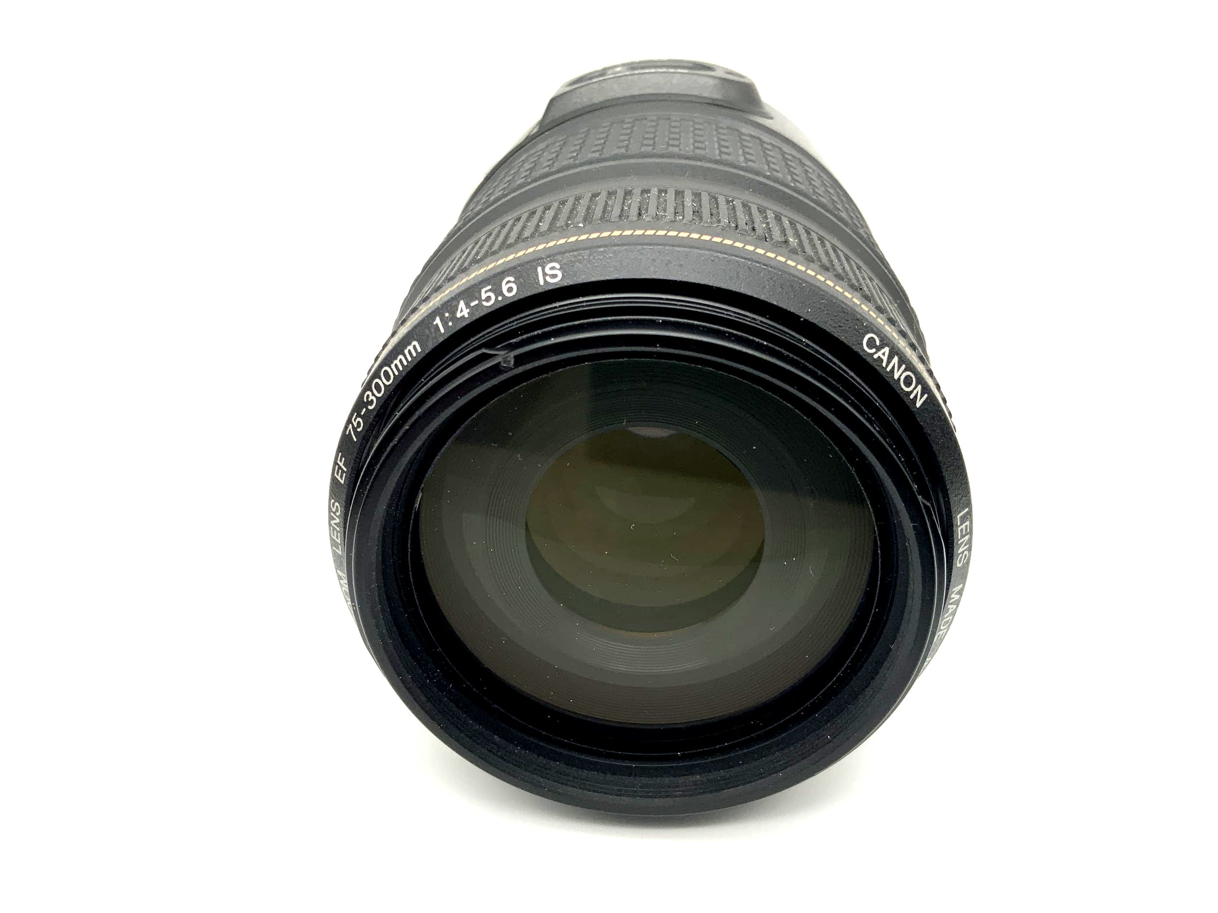 Objectif Canon 75-300 mm 1:4-5,6 avec stabilisateur d'image IS et objectif ultrasonique (Canon EF)