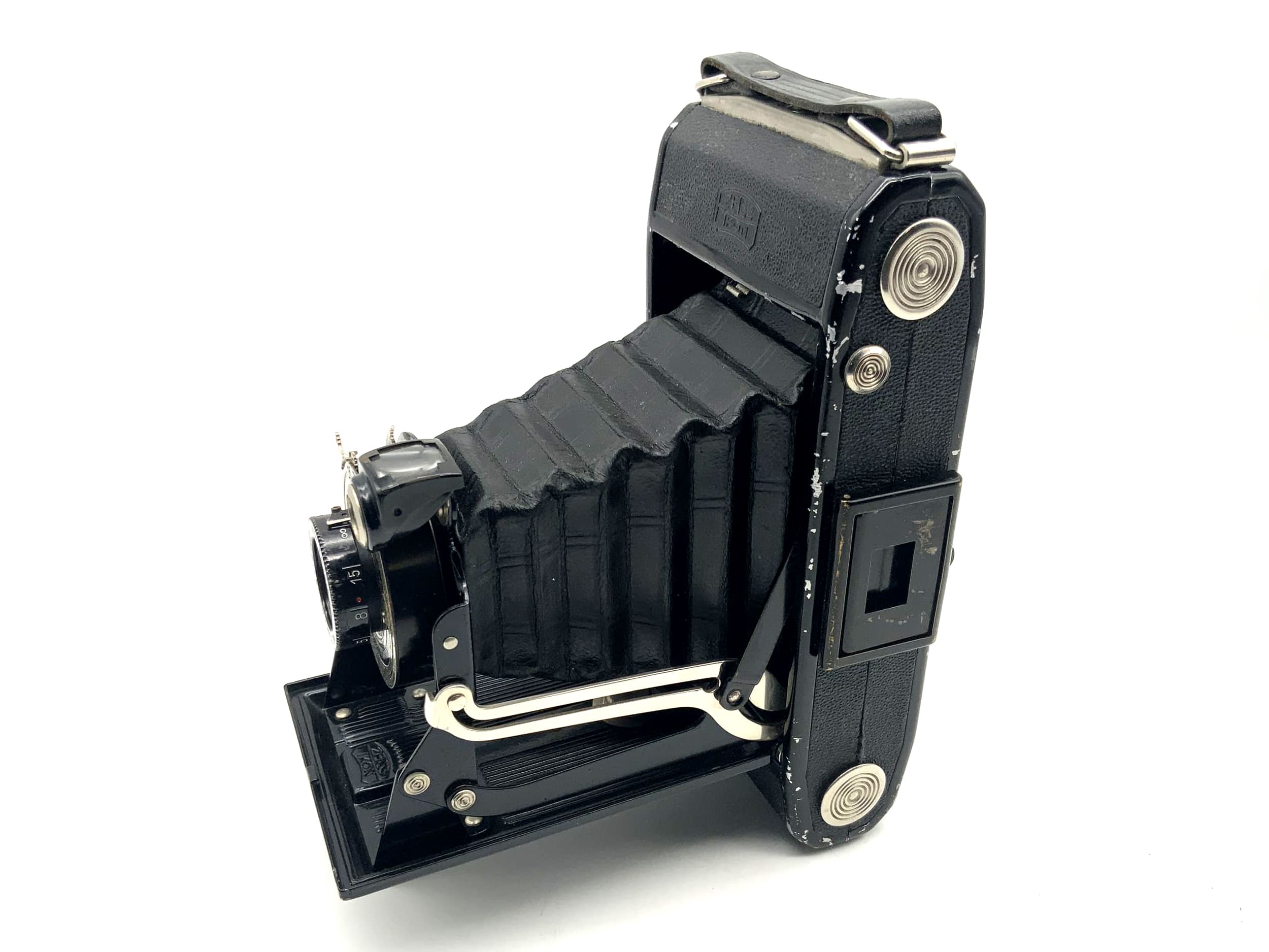 Appareil photo pliable Zeiss Ikon Bob 510/2 avec Nettar Anastigmat 1:7,7 10,5 cm 105 mm