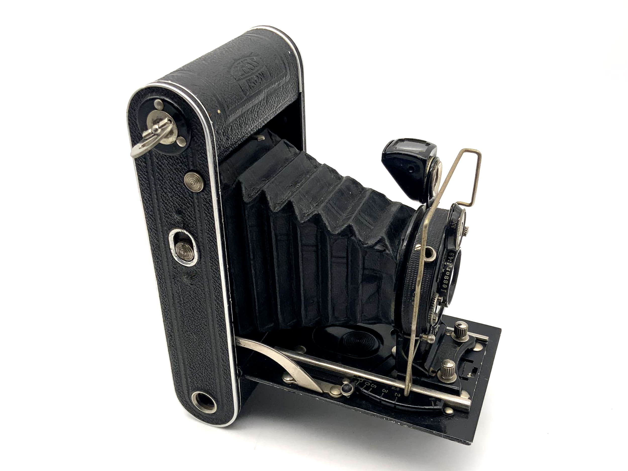 Appareil photo pliable Zeiss Ikon Cocarette avec objectif Carl Zeiss Tessar 1:4.9 9 cm 90 mm Compur