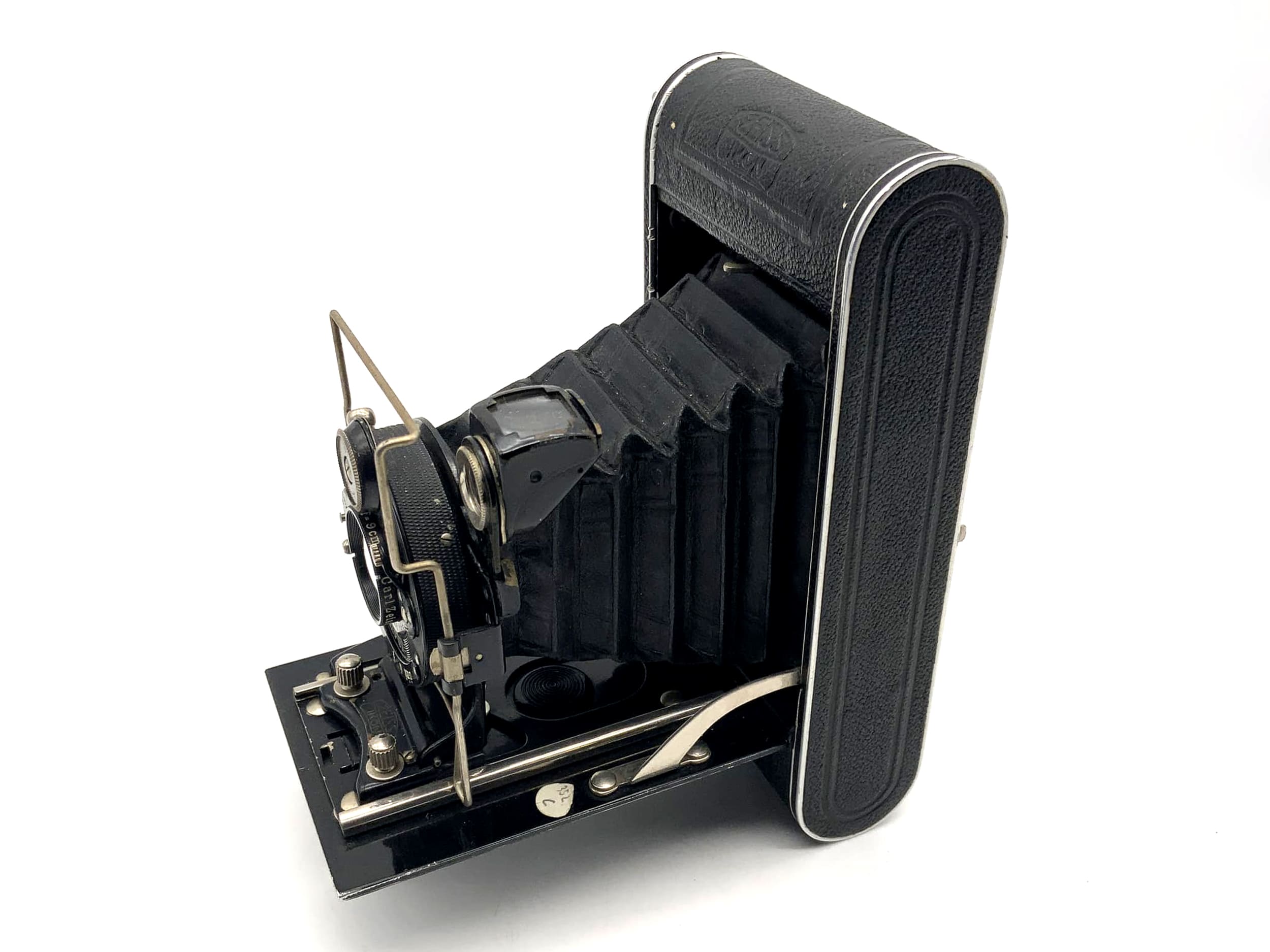 Appareil photo pliable Zeiss Ikon Cocarette avec objectif Carl Zeiss Tessar 1:4.9 9 cm 90 mm Compur