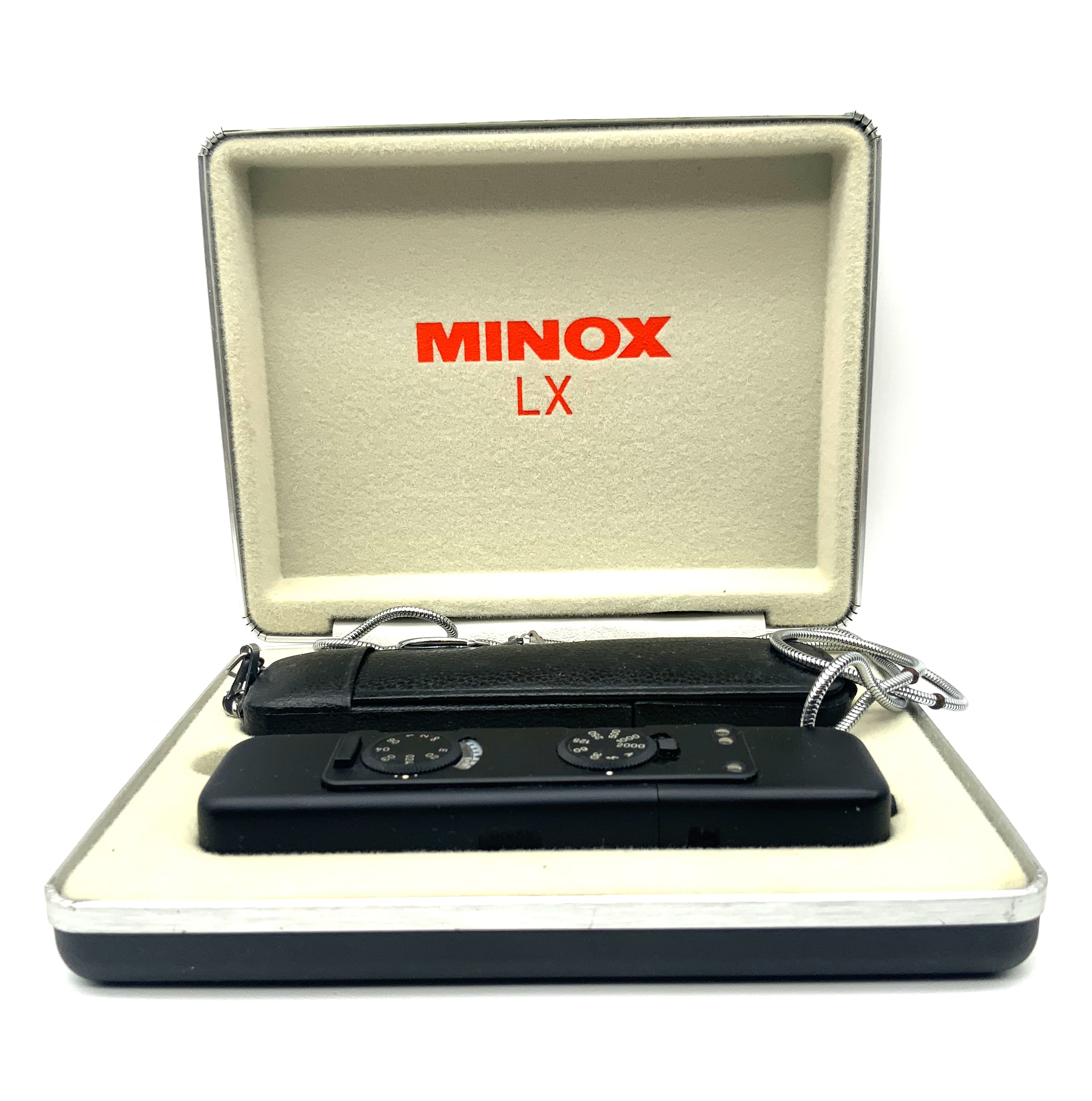 Minox LX Miniaturkamera mit Minox 15mm 1:3.5 Kleinstbildkamera