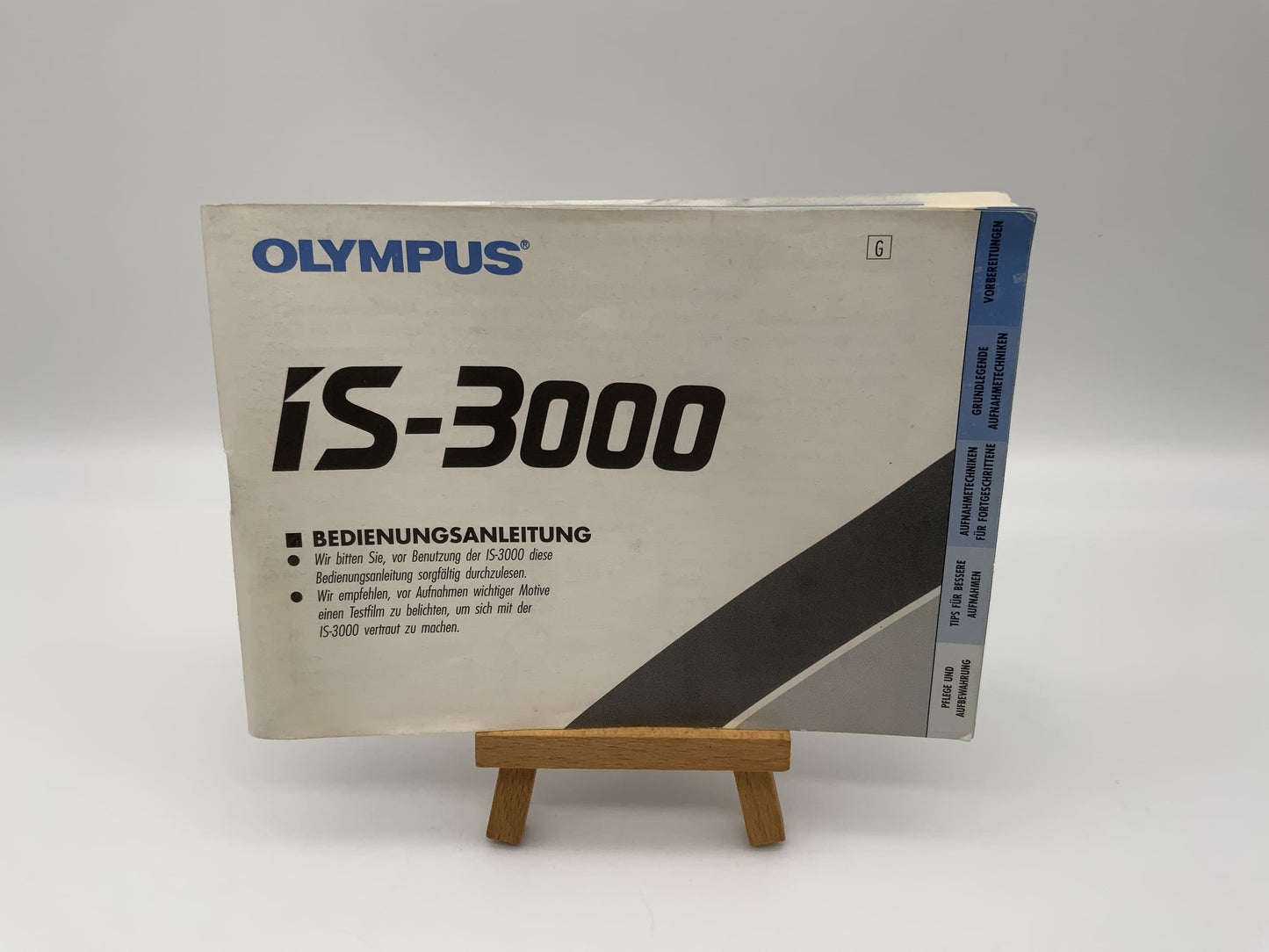 Olympus IS-3000 Bedienungsanleitung Deutsch