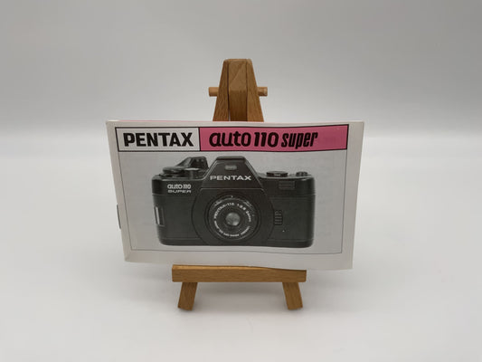 Pentax auto 110 super Bedienungsanleitung Deutsch