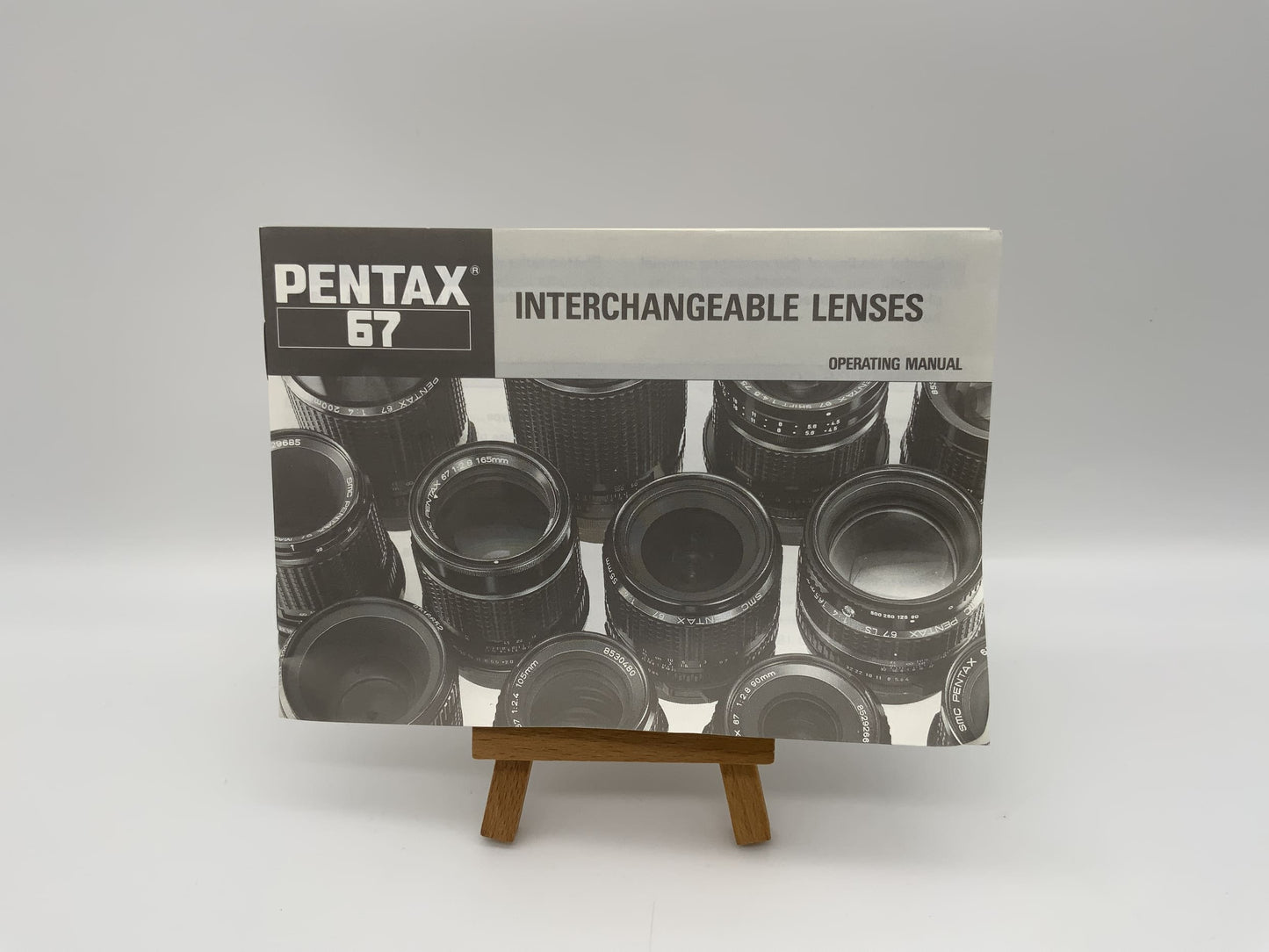 Pentax 67 Interchangeable Lenses Bedienungsanleitung Englisch