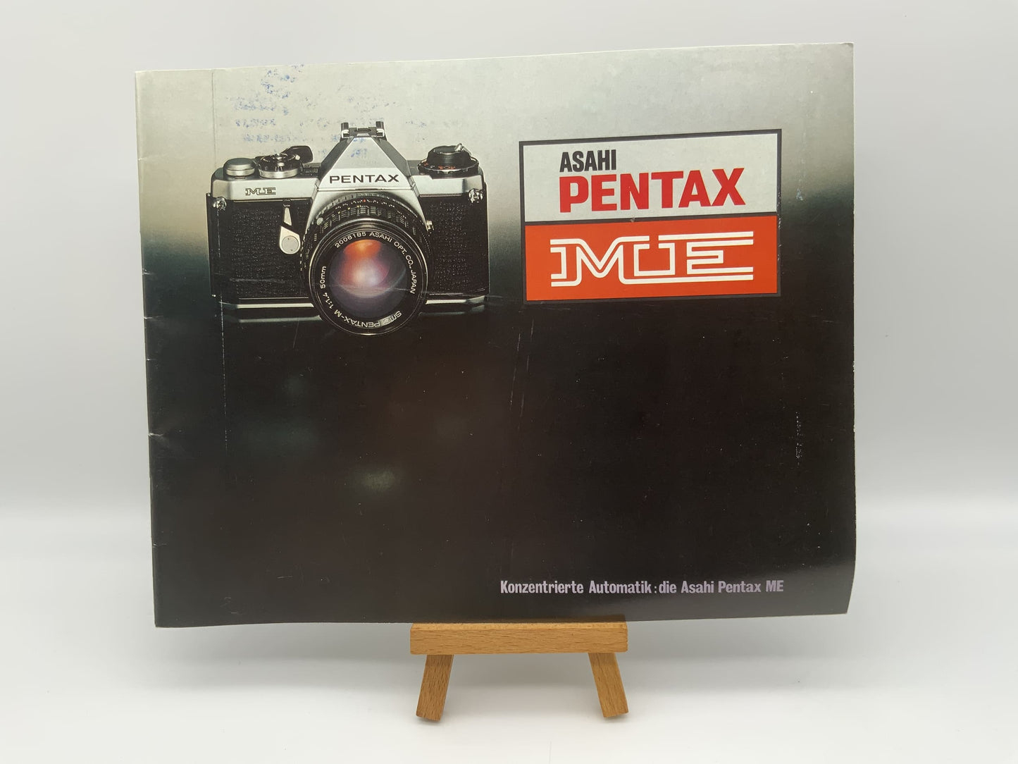 Asahi Pentax ME Broschüre Magazin Prospekt Deutsch