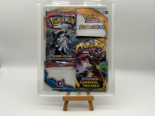 Pokémon 2er Blister Aufziehen der Sturmröte & Flammende Finsternis (deutsch)