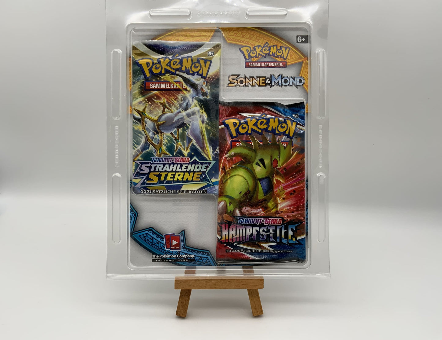 Pokémon 2er Blister Strahlende Sterne & Kampfstiele (deutsch)