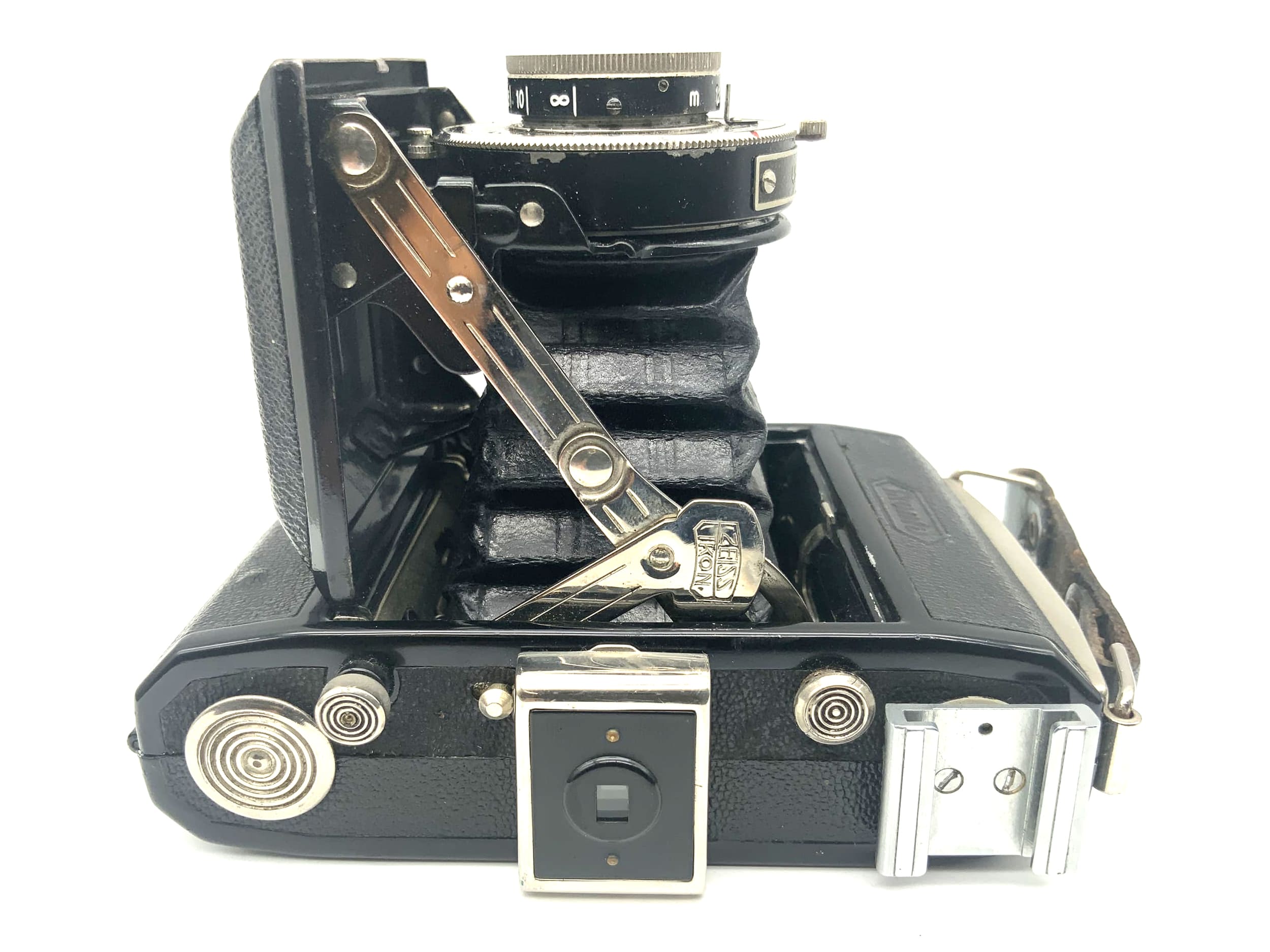 Appareil photo pliable Zeiss Ikon Ikonta 520 avec objectif Novar Anastigmat 1:4,5 7,5 cm 75 mm Telma