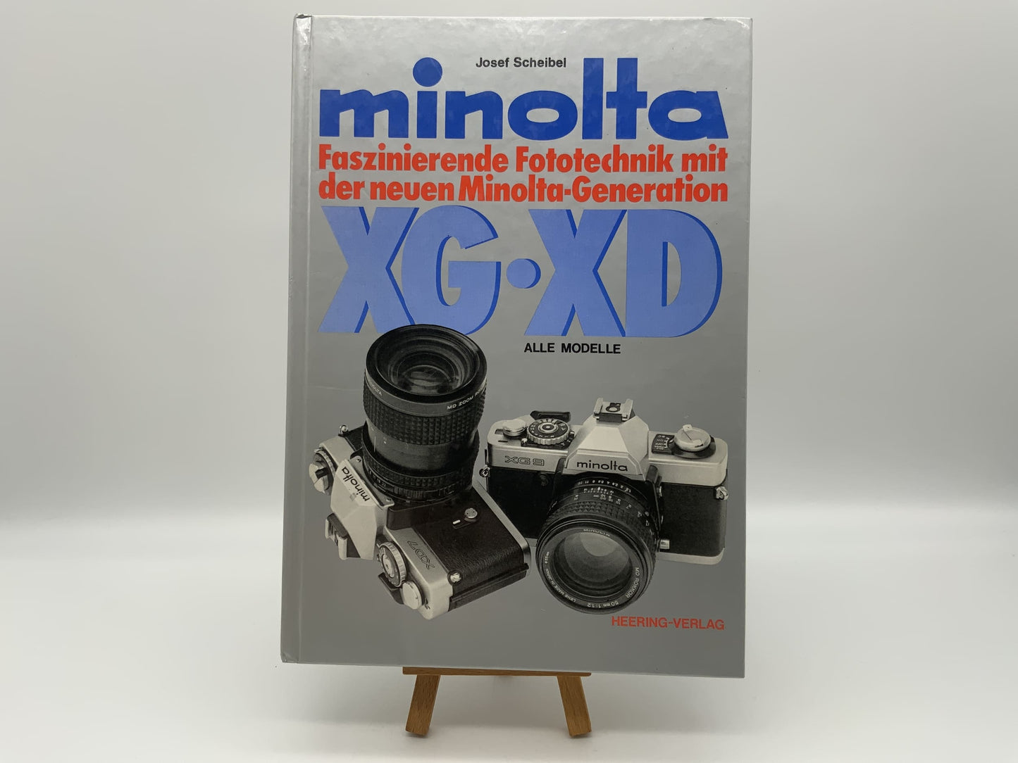 Heering-Verlag minolta faszinierende Fototechnik XG / XD Modelle Buch Deutsch