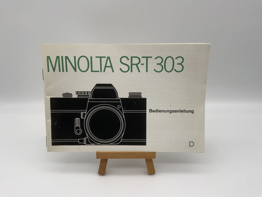 Minolta SRT 303 Bedienungsanleitung Deutsch