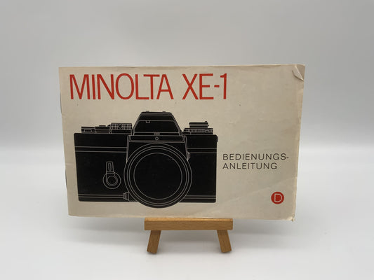 Minolta XE-1 Bedienungsanleitung Deutsch