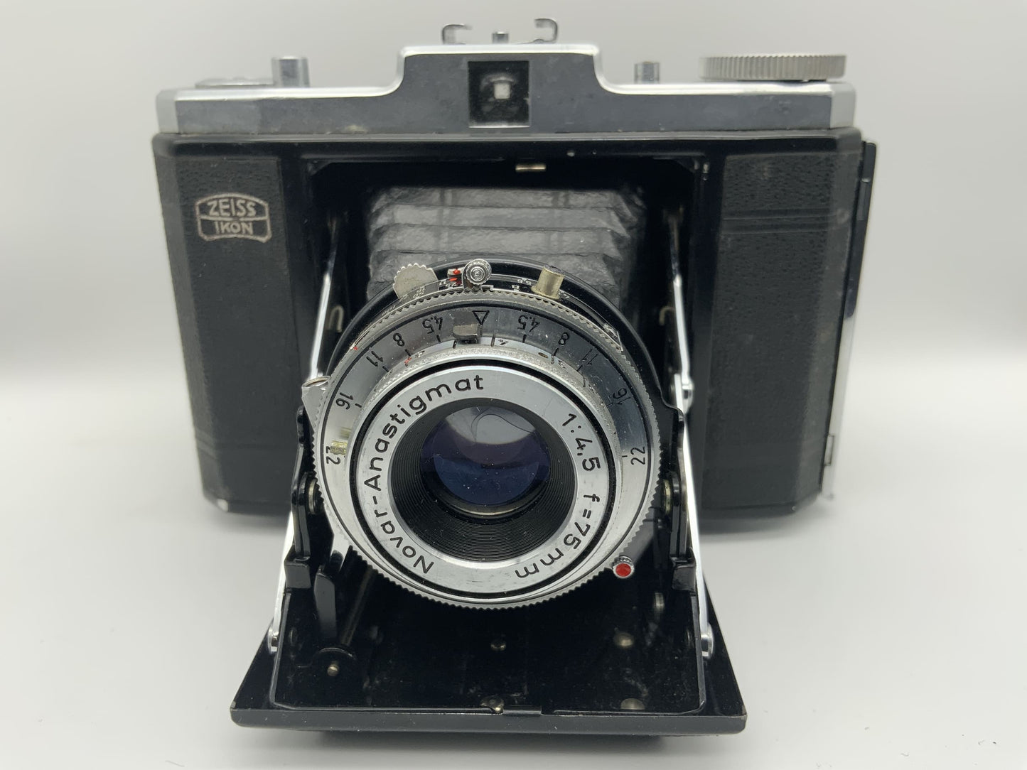 Zeiss Ikon Nettar 517/16 Klappkamera mit Novar-Anastigmat 1:4.5 75mm Pronto