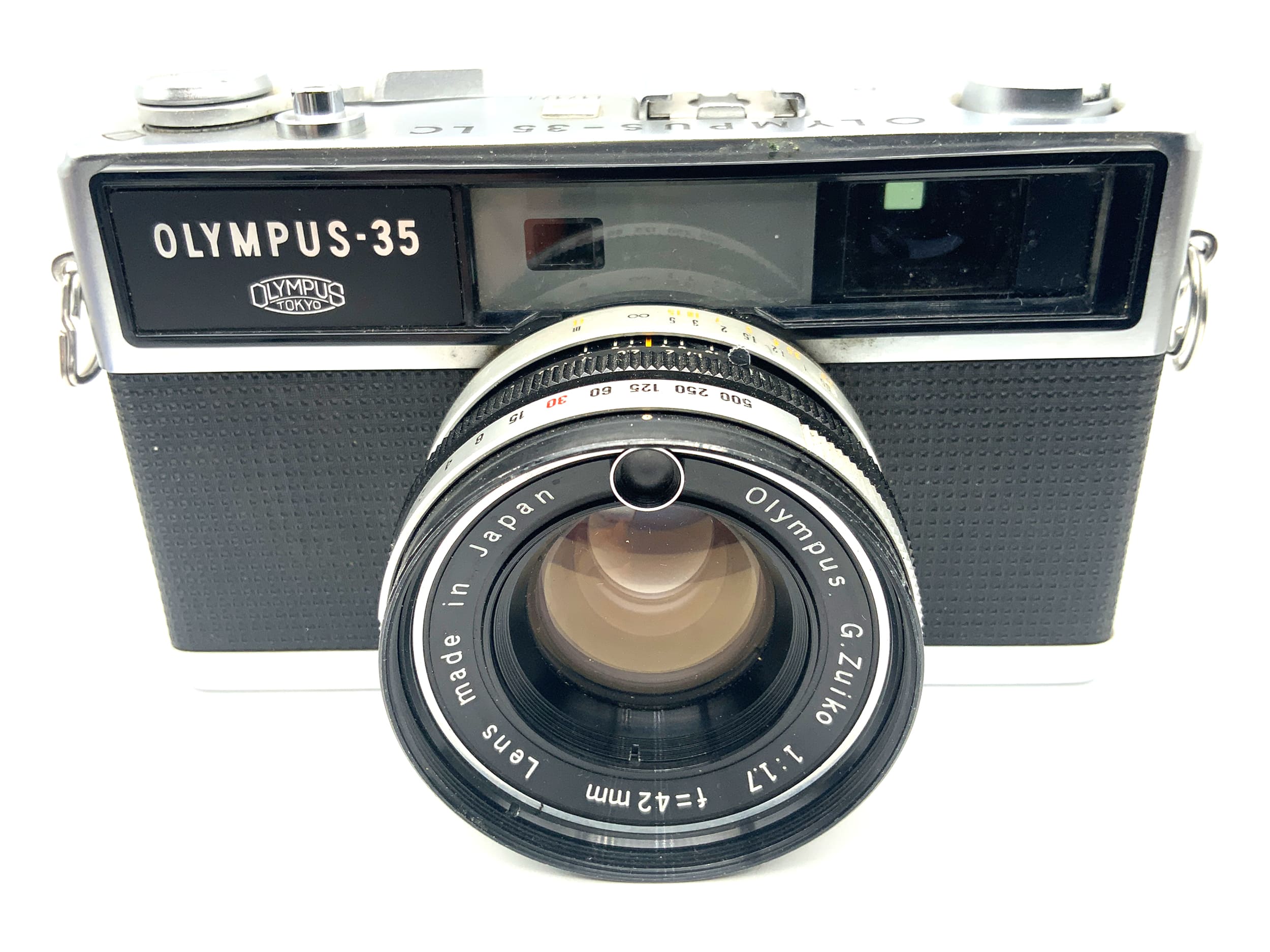 Olympus 35 LC Messsucherkamera mit G.Zuiko 42mm 1:1.7 Lens !Beli defekt!