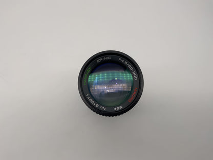 Objectif Hanimex 80-200 mm 1:4,5 SP-MC Macro pour appareil photo (Pentax K)