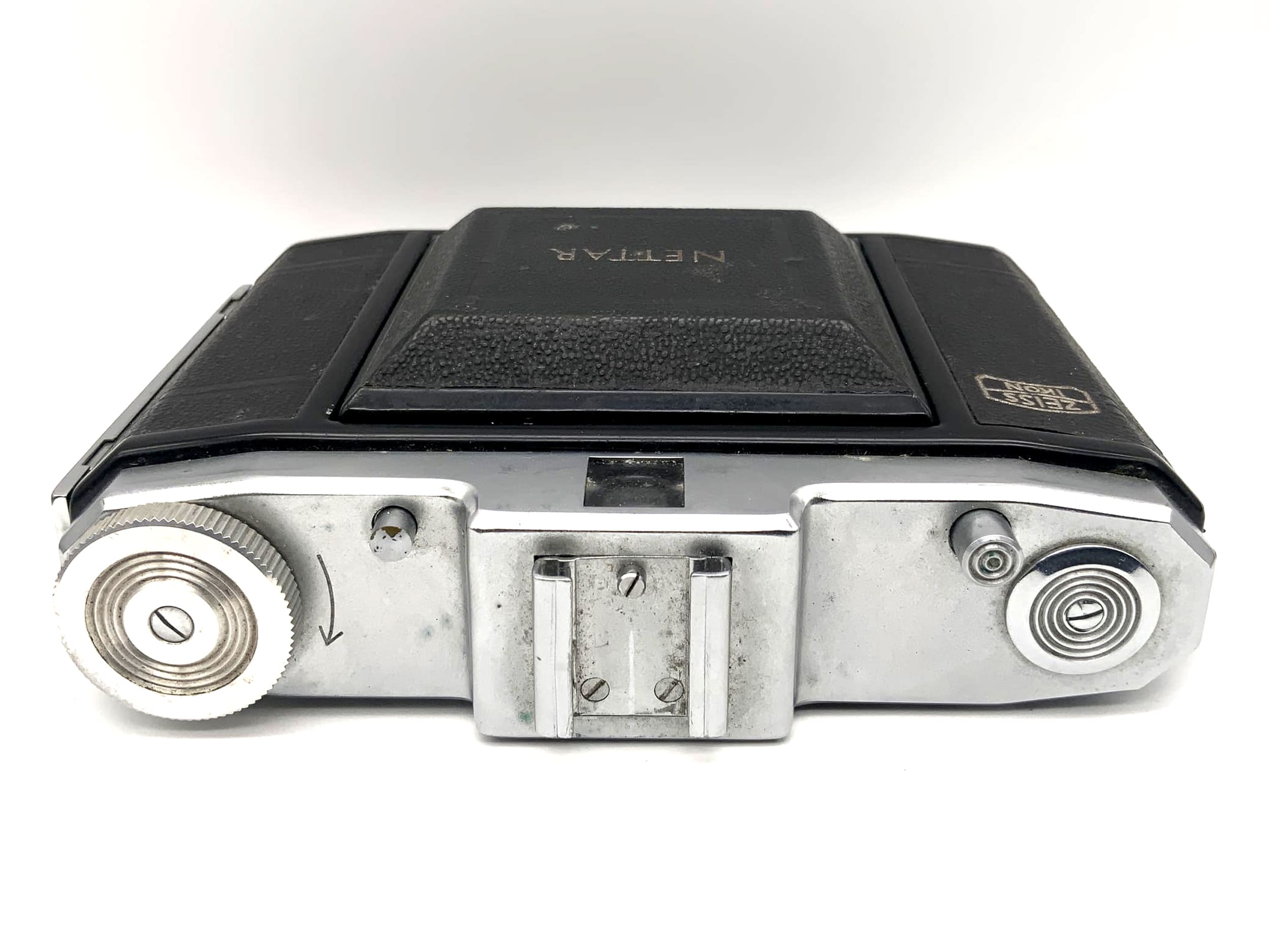 Appareil photo pliable Zeiss Ikon Nettar 517/16 avec objectif Novar Anastigmat 1:4,5 75 mm Pronto