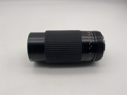 Objectif Hanimex 80-200 mm 1:4,5 SP-MC Macro pour appareil photo (Pentax K)