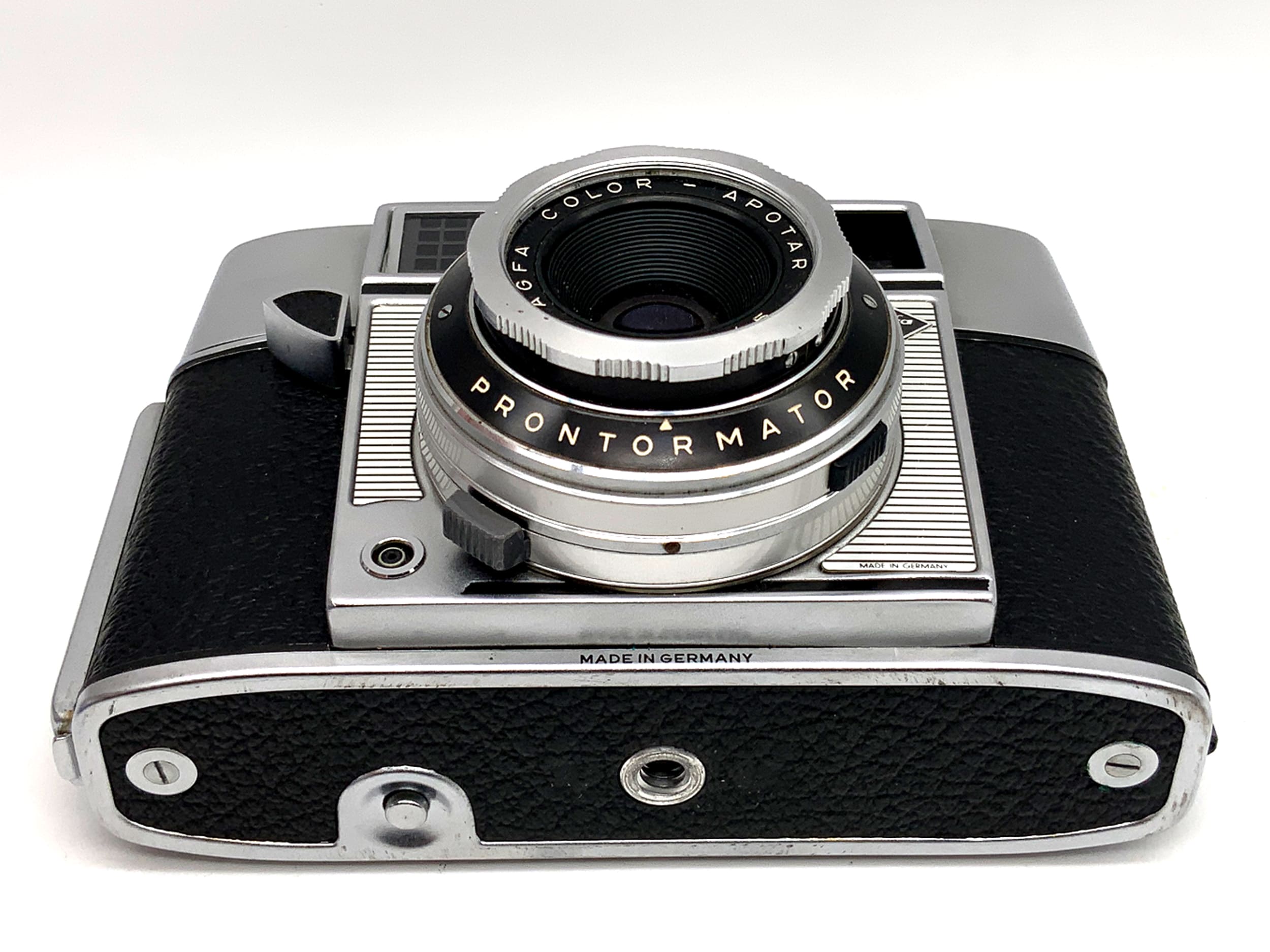 Agfa Optima II viewfinder camera with Color-Apotar 1:2.8/45 Prontormator analog camera