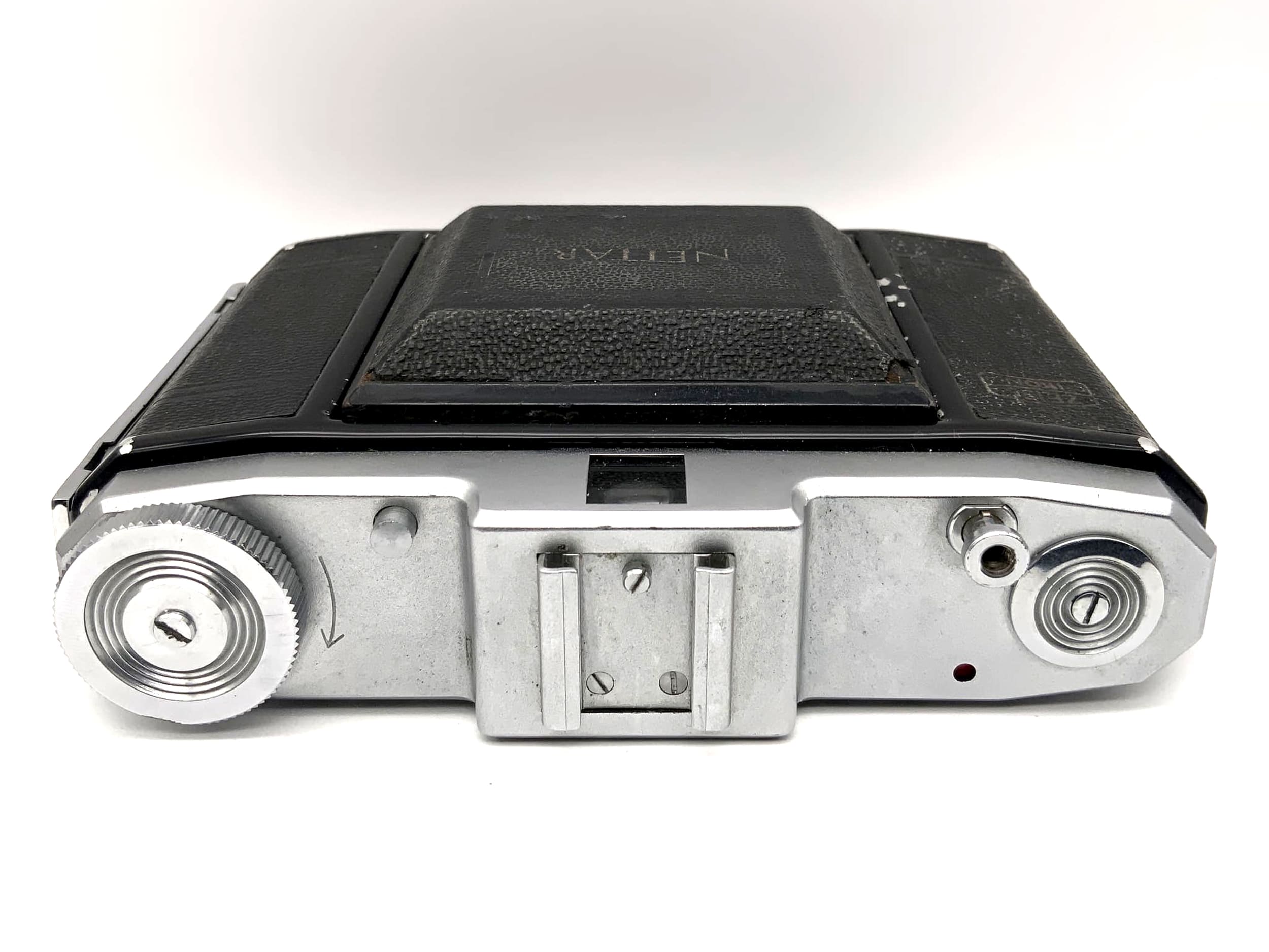 Appareil photo pliable Zeiss Ikon Nettar 518/16 avec objectif Novar Anastigmat 1:3,5 75 mm Prontor-S