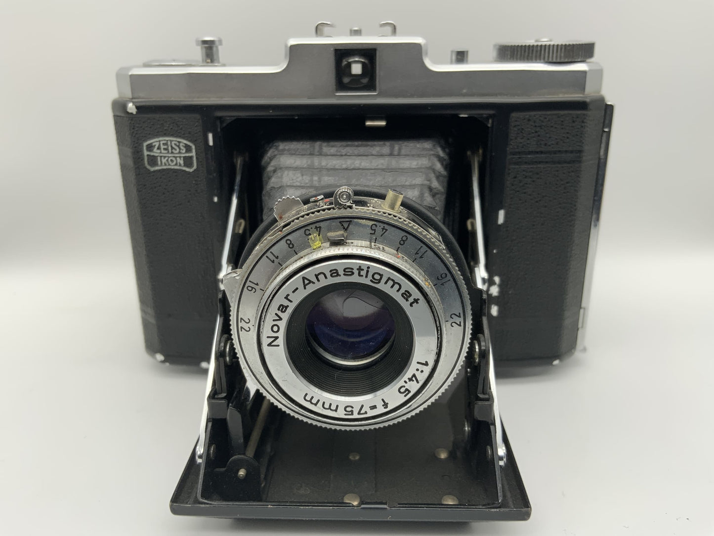 Zeiss Ikon Nettar 518/16 Klappkamera mit Novar-Anastigmat 1:4.5 75mm Velio