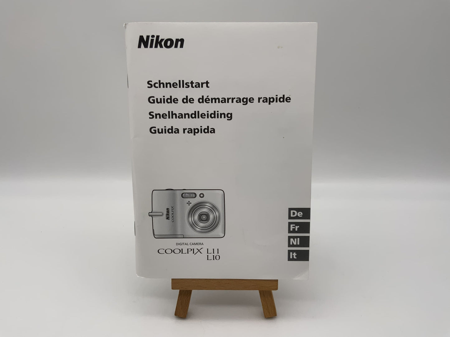 Nikon Coolpix L11 / L10 Schnellstart Bedienungsanleitung Deutsch