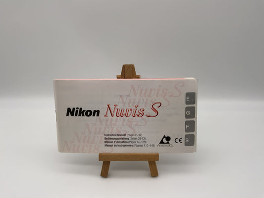 Nikon Nuvis S Bedienungsanleitung Deutsch