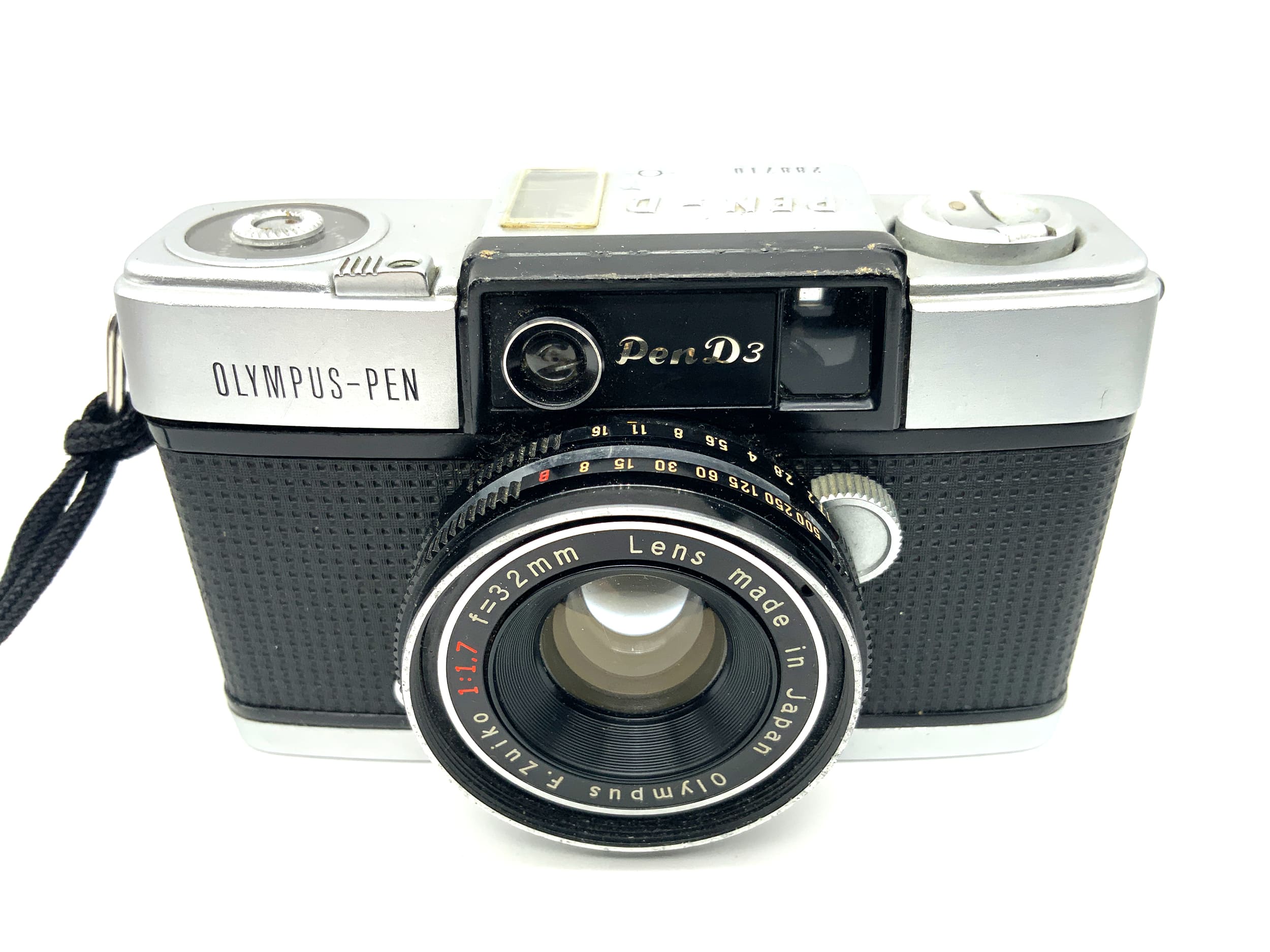 Olympus PEN D3 Sucherkamera mit F.Zuiko 32mm 1:1.7 Kompaktkamera Analogkamera