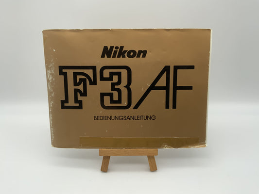 Nikon F3 AF Bedienungsanleitung Deutsch