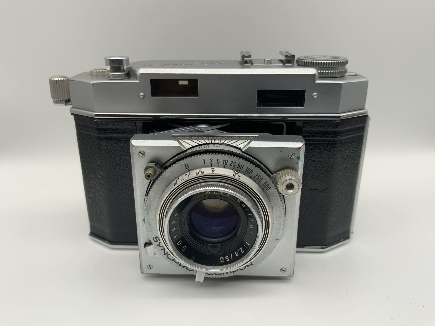 Agfa Karat 36 Klappkamera mit Solinar 1:2.8 50mm Synchro-Compur