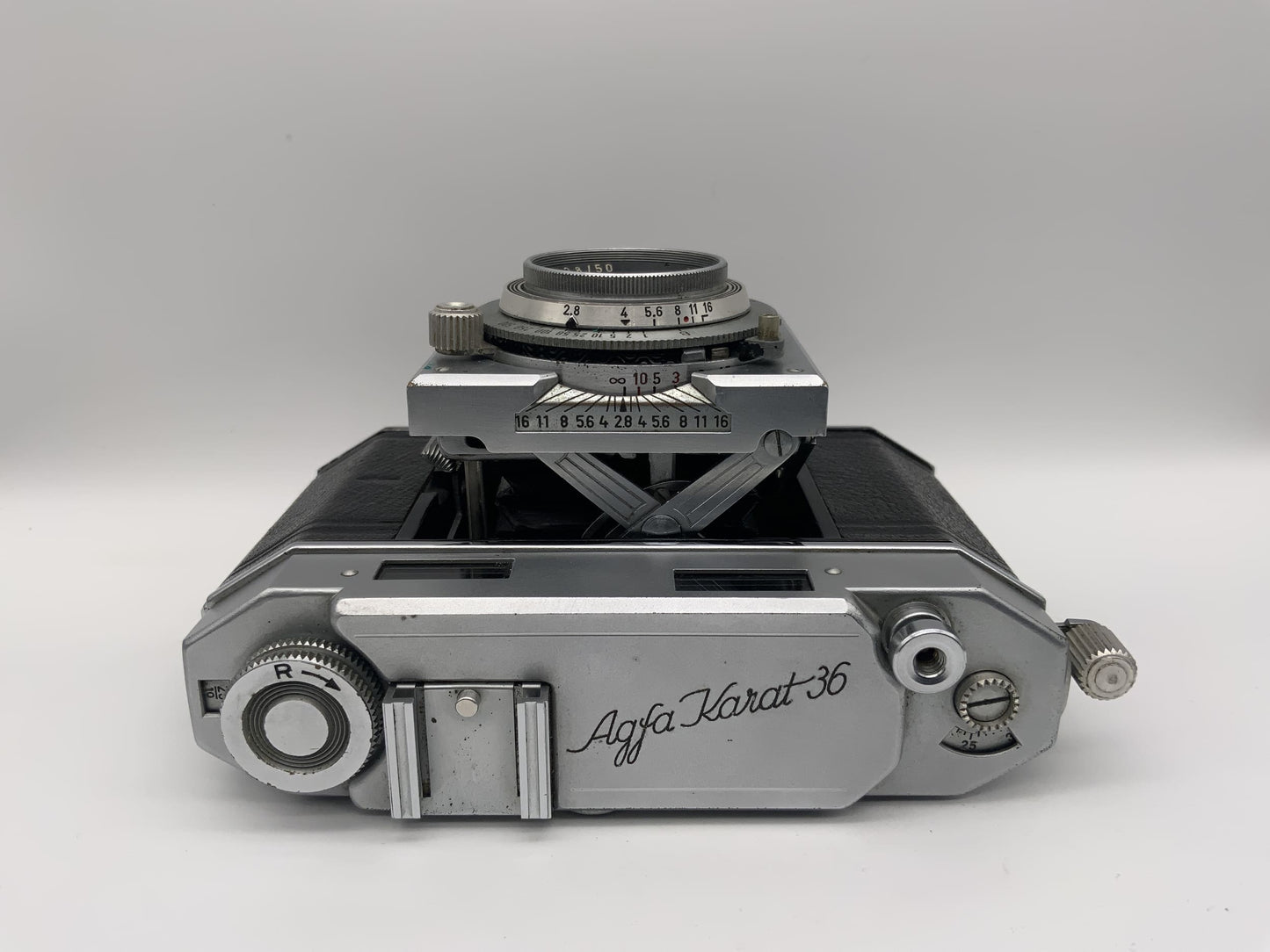 Agfa Karat 36 Klappkamera mit Solinar 1:2.8 50mm Synchro-Compur