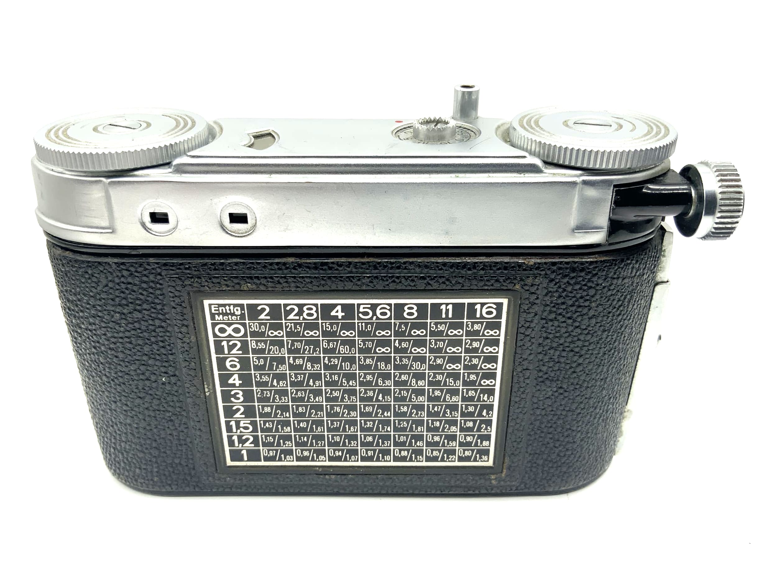 Appareil photo pliable Certo avec objectif Carl Zeiss Tessar 1:3,5 5 cm 50 mm rouge T Compur Rapid