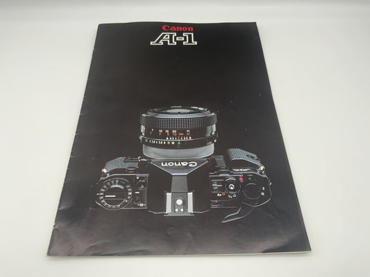 Canon A-1 Broschüre Magazin Prospekt Deutsch