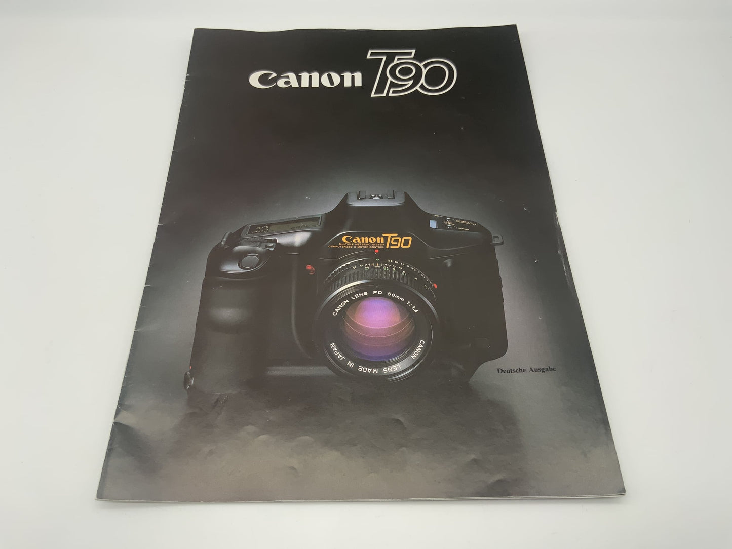 Canon T90 Broschüre Magazin Prospekt Deutsch