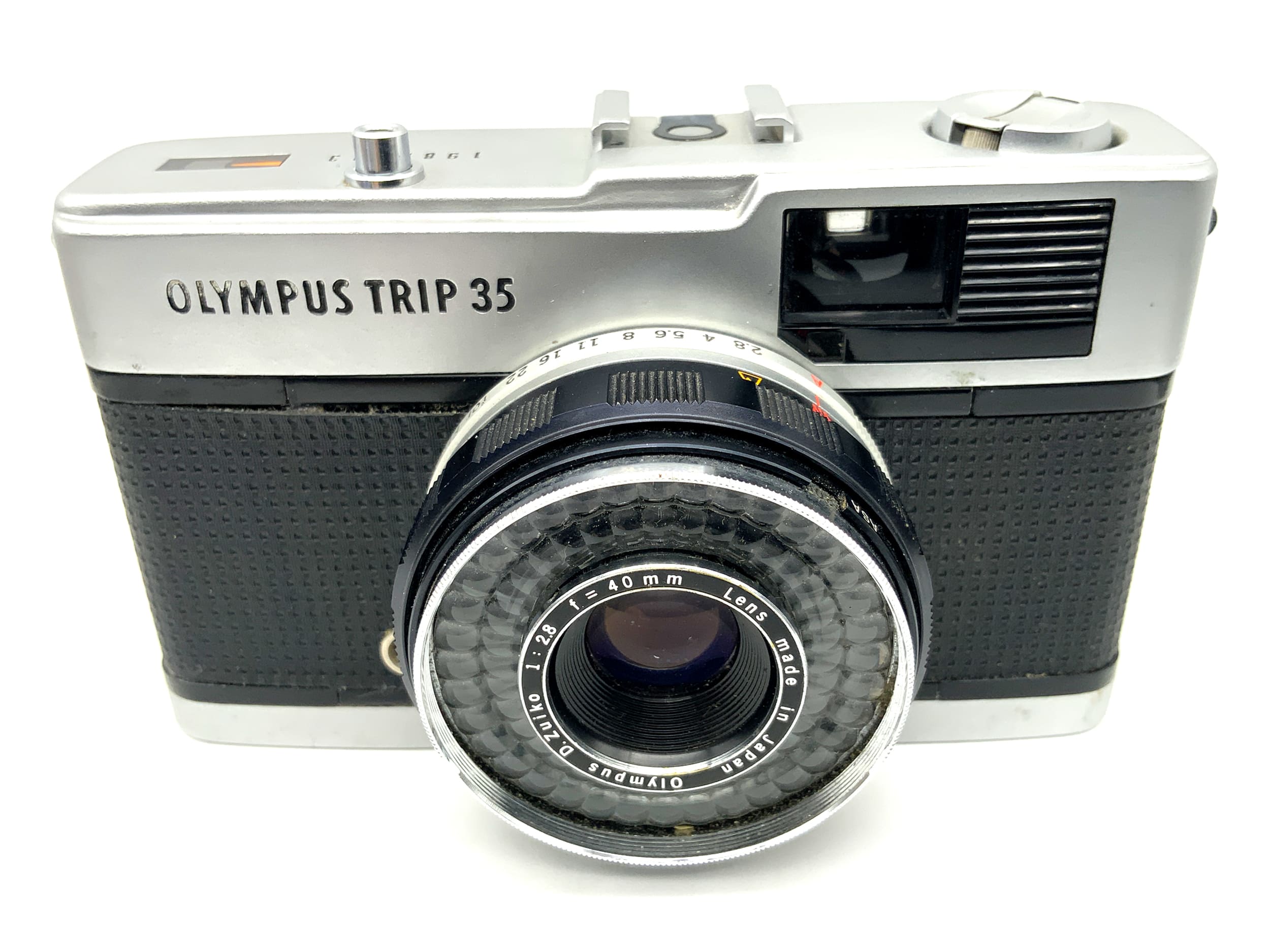 Olympus Trip 35 Sucherkamera mit D.Zuiko 40mm 1:2.8 Kompaktkamera Analogkamera