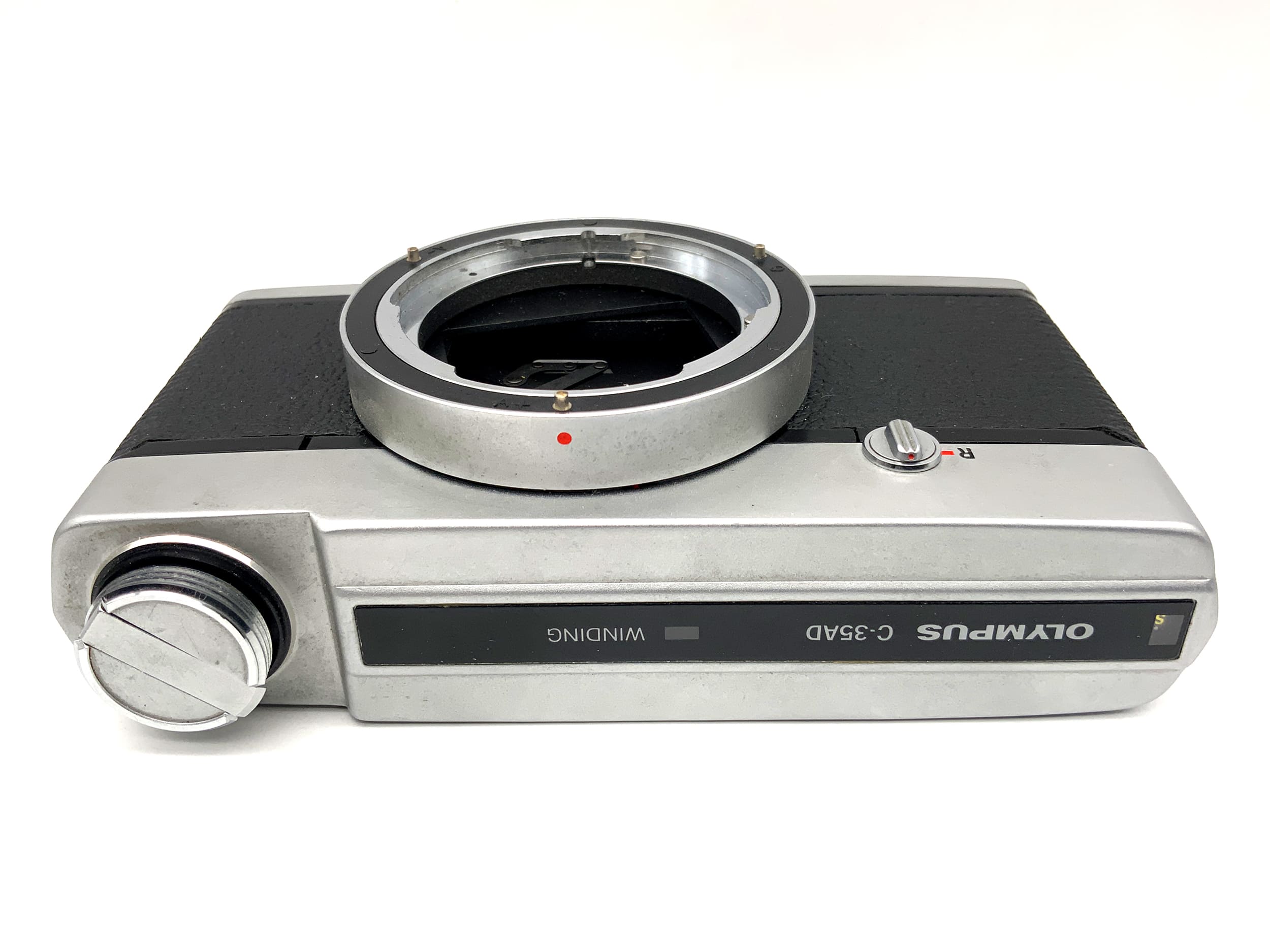 Olympus C-35AD Winding Filmkamera Mikroskopkameragehäuse Super 8