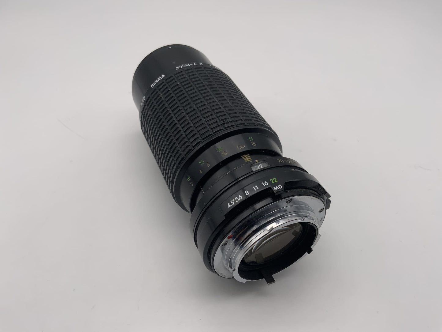 Sigma 70-210mm 1:4.5 Objektiv  Zoom-K II Multi Coated Kamera Lens (Minolta MD)