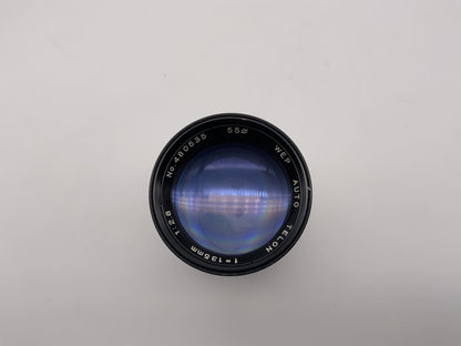 WEP 135mm 1:2.8 Objektiv  Auto Telon Kamera Camera Lens (Minolta MD)