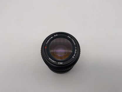 Objectif Tokina 28-70 mm 1:3,5-4,5 pour appareil photo SD (Pentax K)