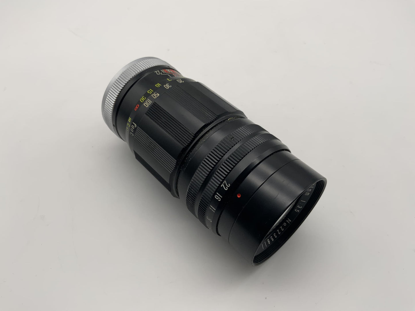 Komura 135mm 1:3.5 Objektiv  Sankyo Kohki 15 Blades Kamera Camera Lens (M42)