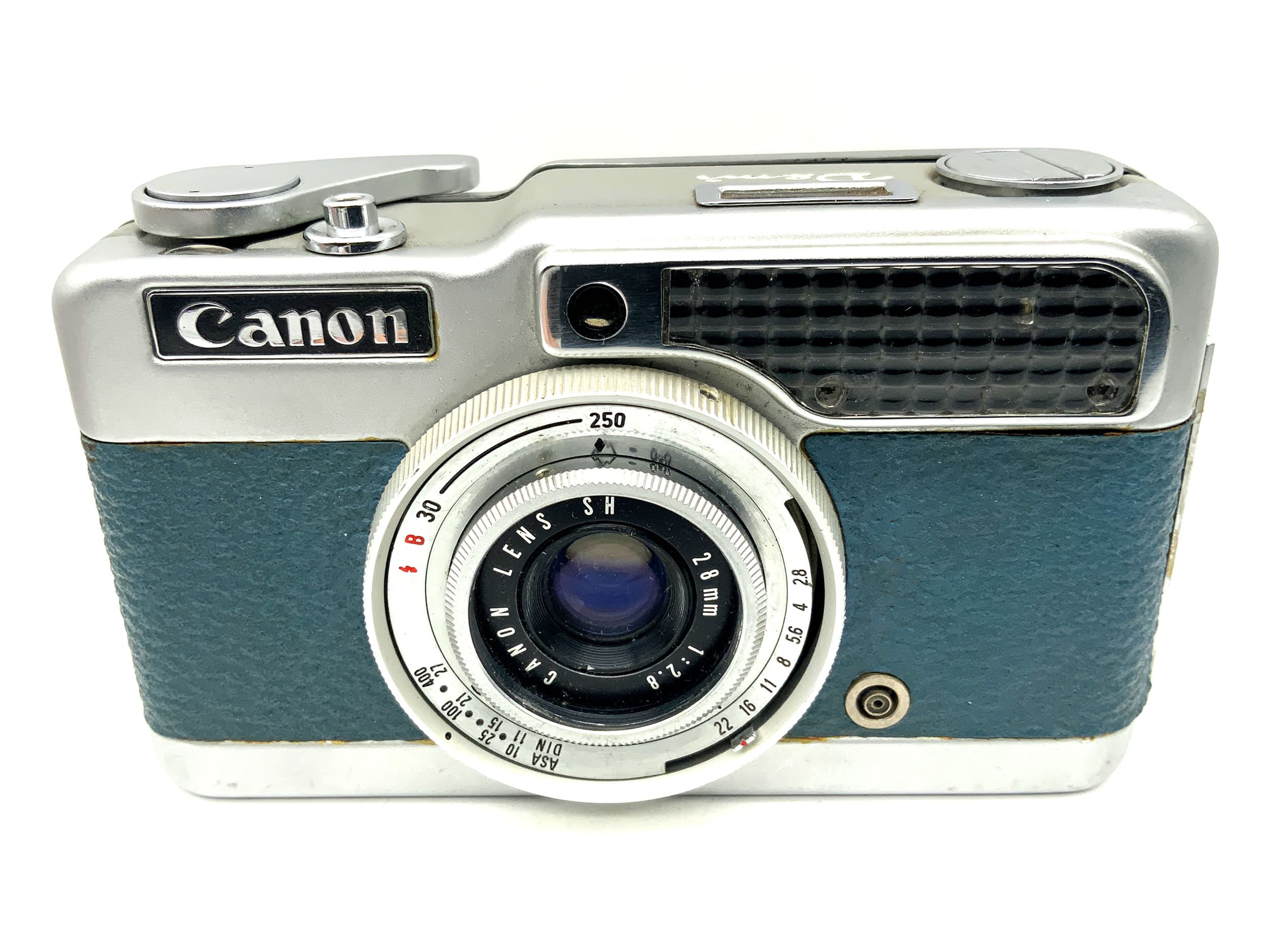 Canon Demi Sucherkamera mit SH 28mm 1:2.8 Halbformatkamera Analogkamera