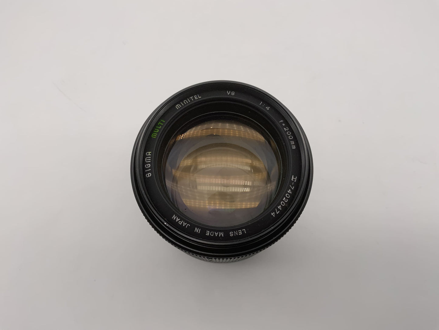 Sigma 200mm 1:4 Objektiv  Multi Minitel YS Kamera Camera Lens (M42)