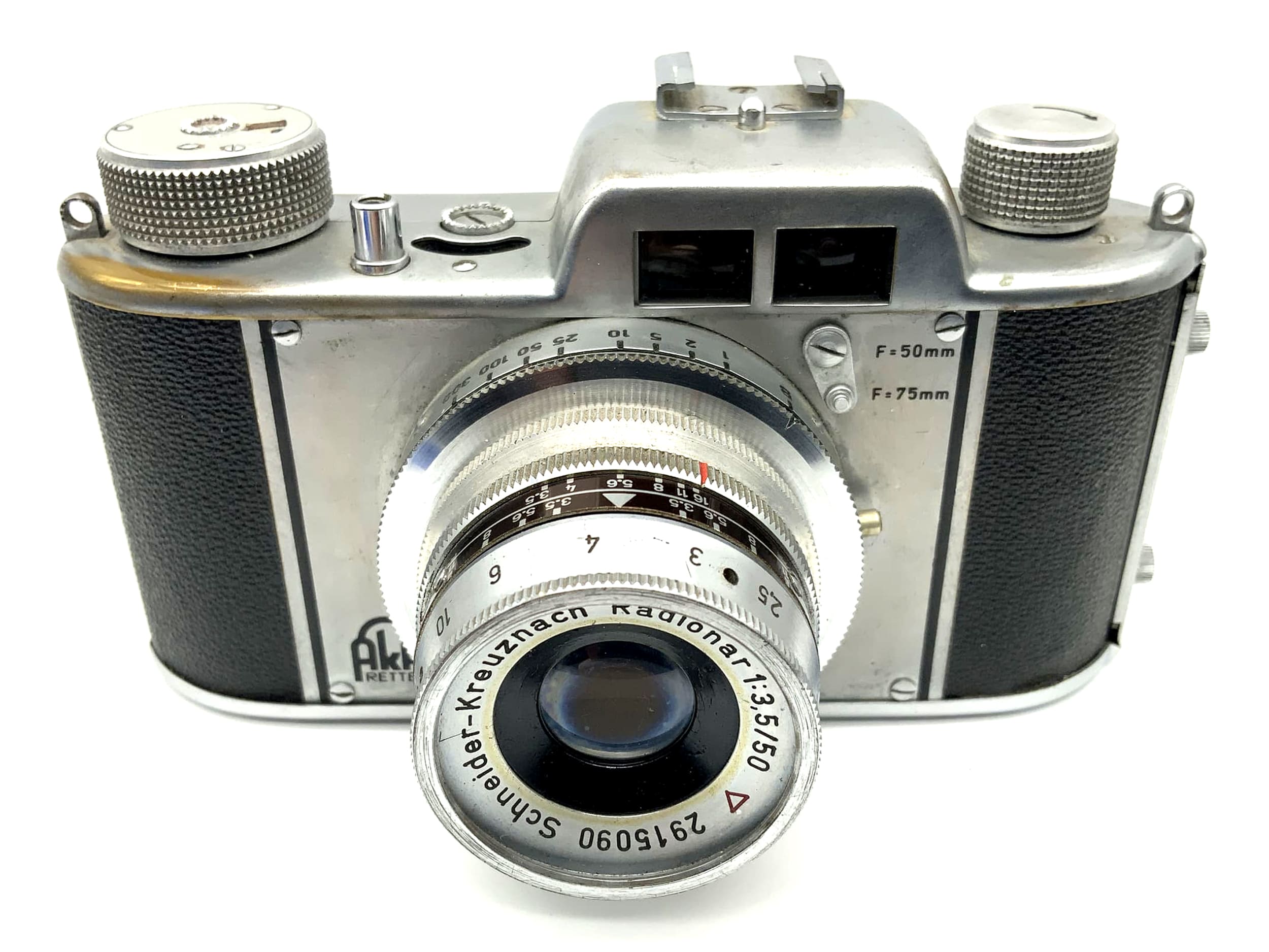 Caméra télémétrique Aka Akarette avec Schneider-Kreuznach Radionar 1:3.5/50