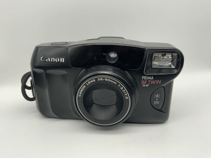 Canon Prima BF Twin Point&Shoot mit 1:3.7/7.3 38/80mm Kompaktkamera 35mm