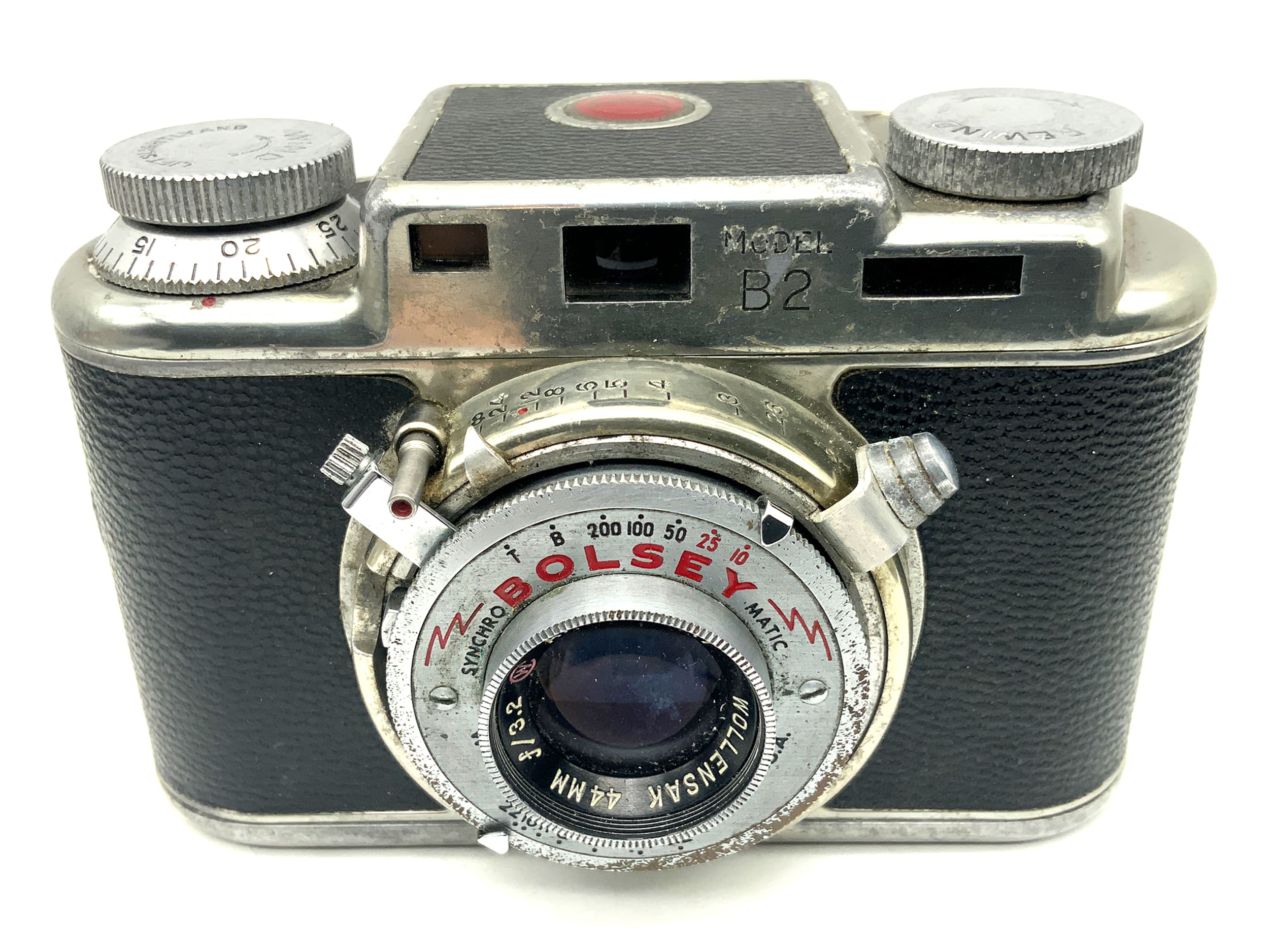 Bolsey Model B2 Sucherkamera mit Anastigmat Wollensak 44mm 1:3.2 Analogkamera