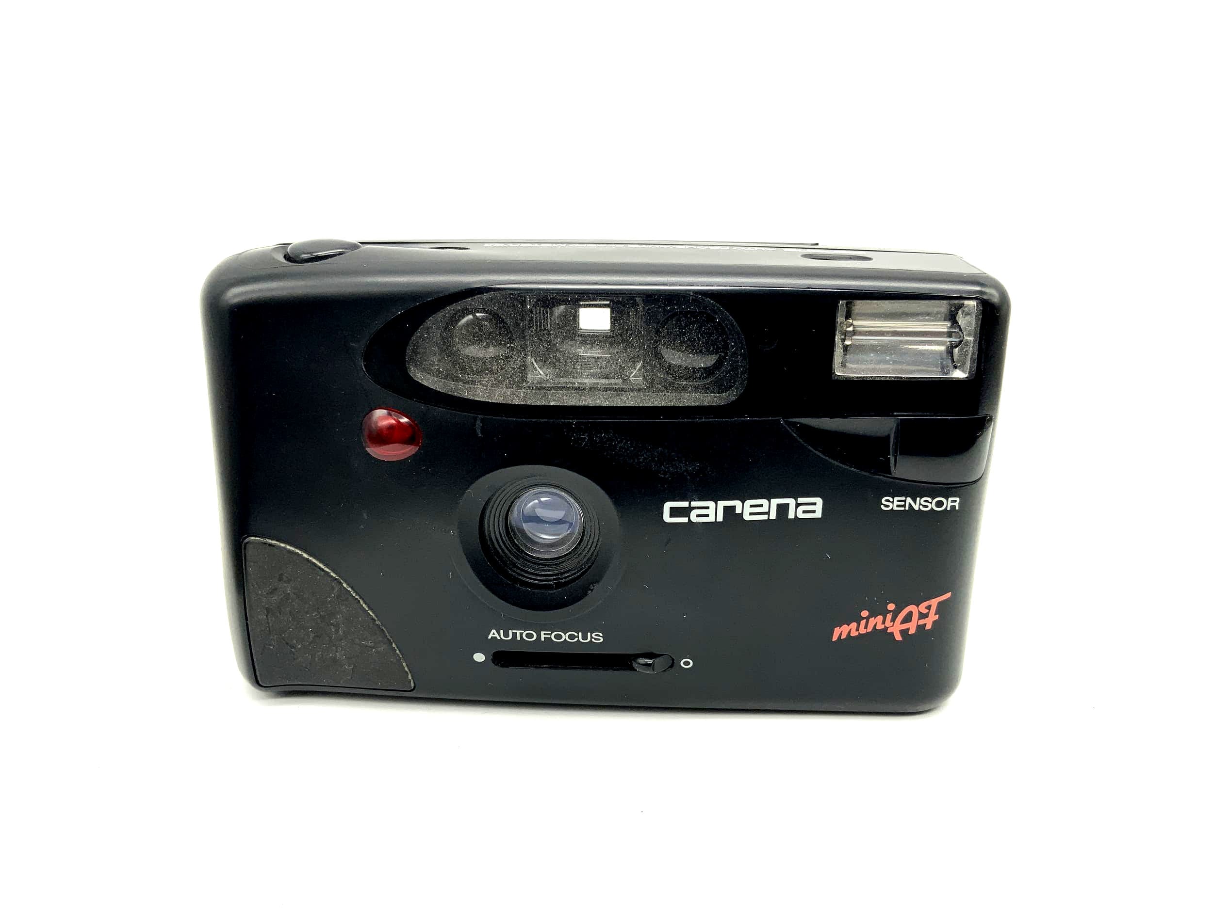Appareil photo compact compact Carena mini AF point &amp; shoot appareil photo analogique 35 mm !Flash cassé !
