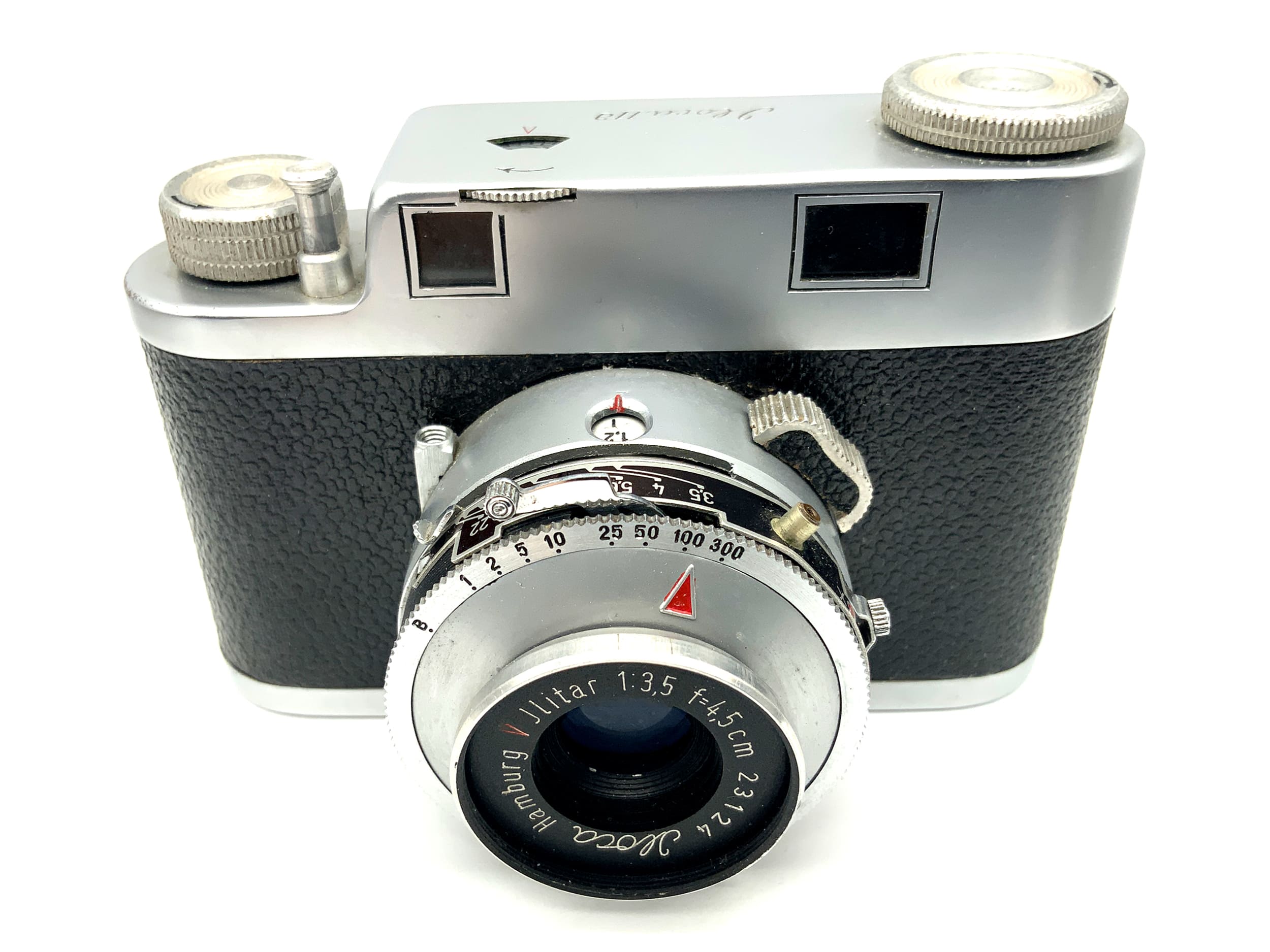 Iloca IIa Sucherkamera mit V Jlitar 45mm 1:3.5 Kompaktkamera Analogkamera