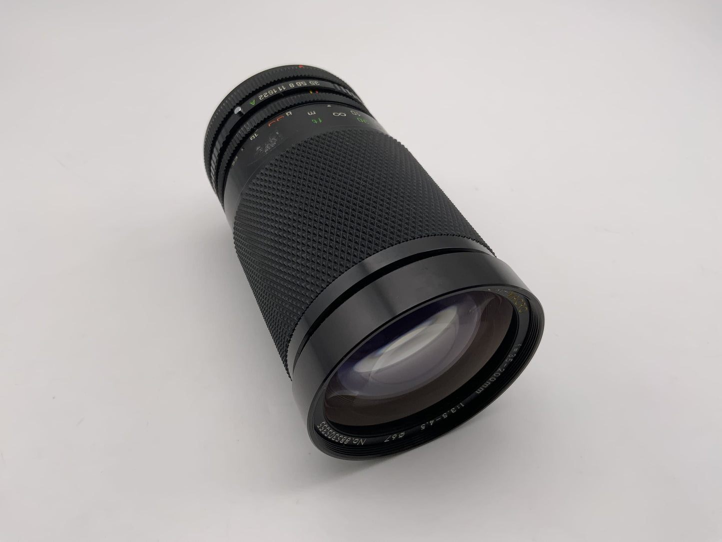 Soligor 35-200 mm 1:3,5-4,5 Objectif C/D Zoom + Objectif Macro MC (Canon FD)