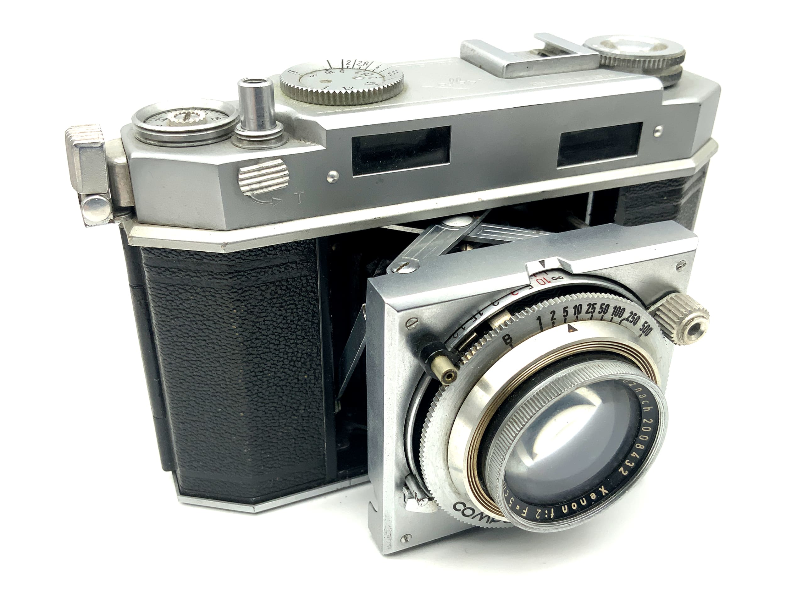 Agfa Karat 36 Klappkamera mit Xenon 50mm 1:2 Analogkamera