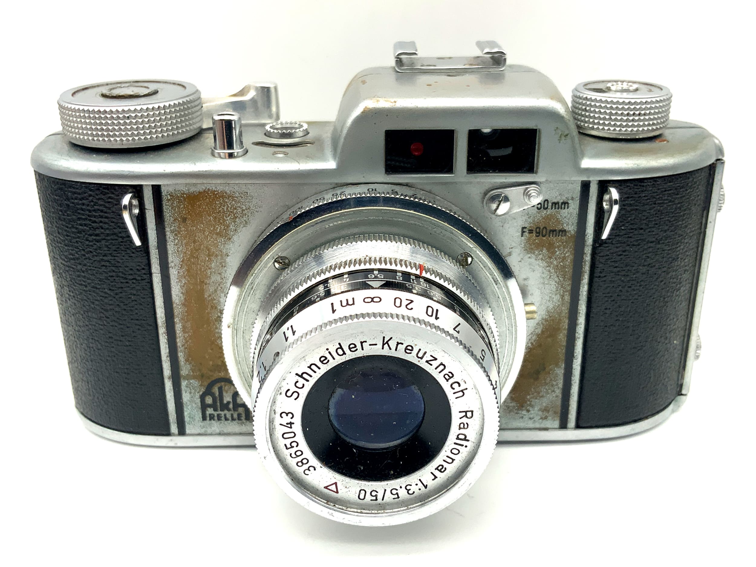 Appareil photo télémétrique AkA Relle avec appareil photo analogique Radionar 1:3,5/50 Akarelle compact