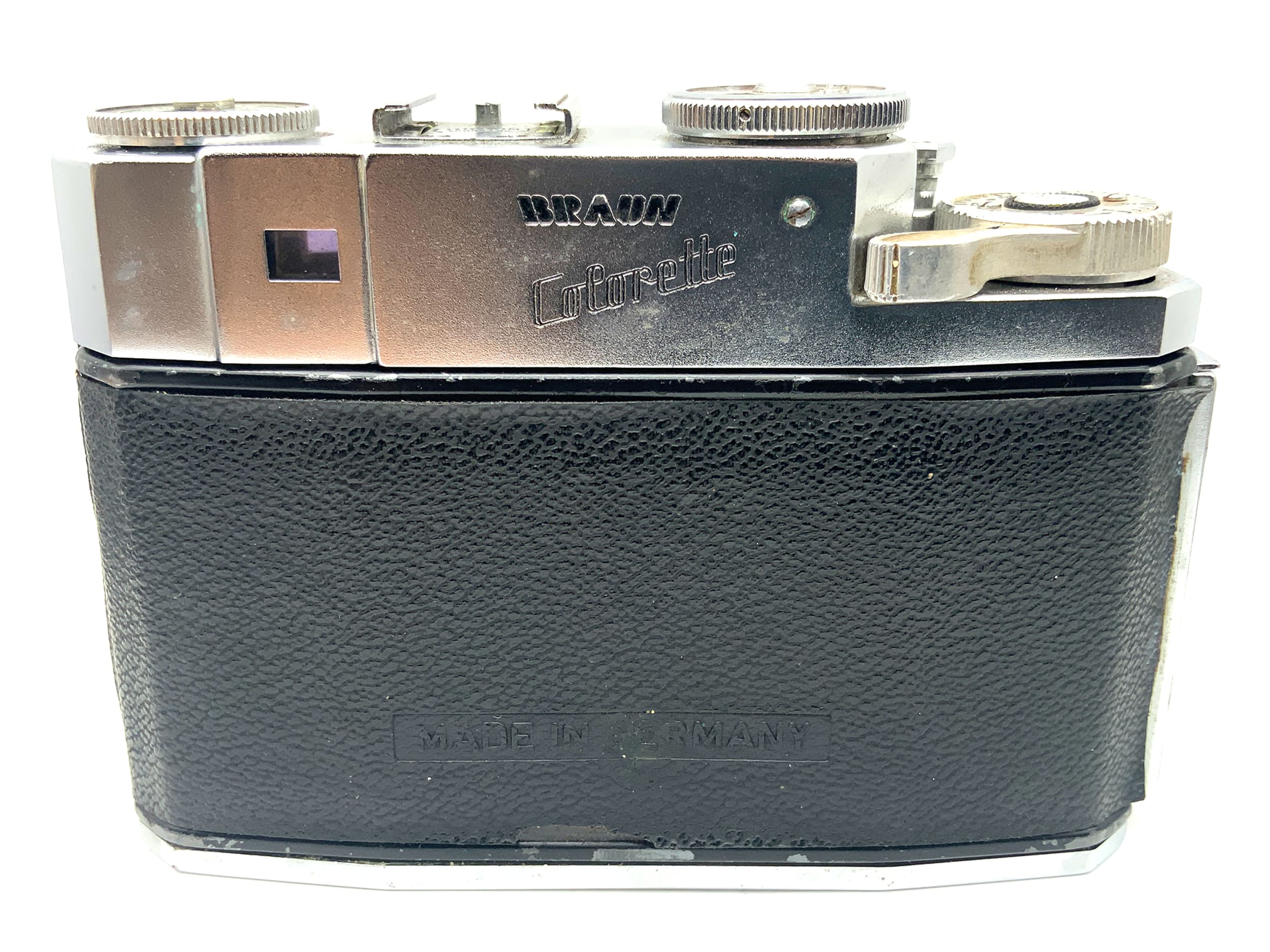 Appareil photo télémétrique Braun Colorette IBL avec Steinheil Cassar S 1:2.8/45 Compur-Rapid