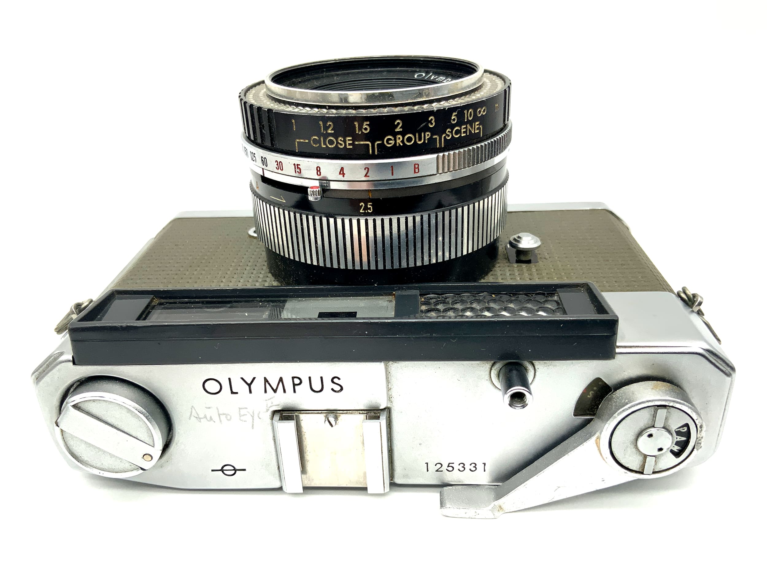 Olympus Auto Eye II Messsucherkamera mit D.Zuiko 43mm 1:2.5 Analogkamera